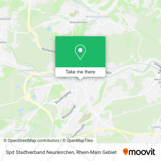 Карта Spd Stadtverband Neunkirchen