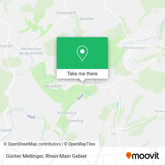 Günter Mellinger map