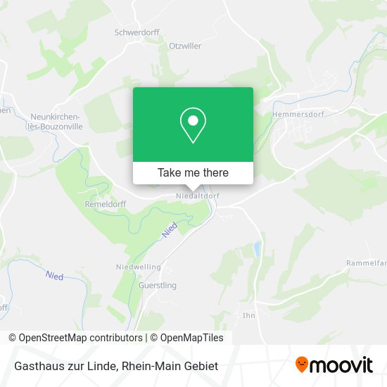 Карта Gasthaus zur Linde