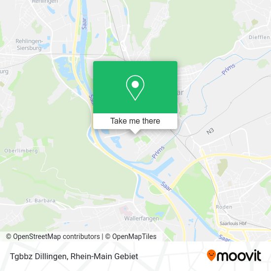 Карта Tgbbz Dillingen