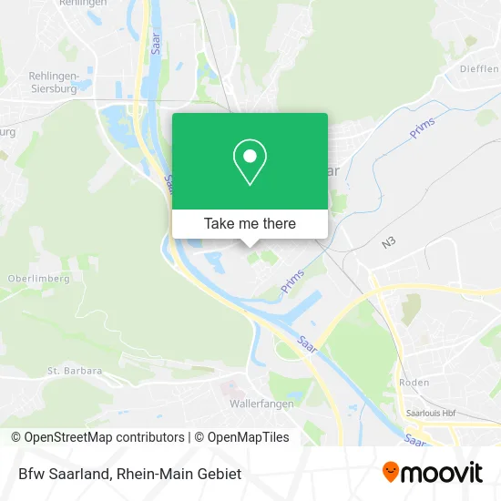 Карта Bfw Saarland