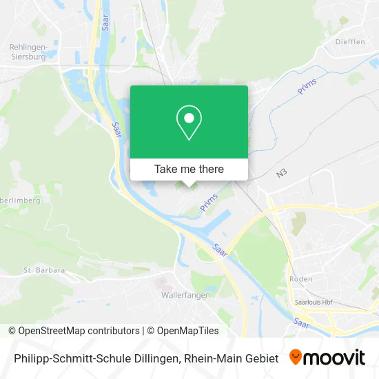 Карта Philipp-Schmitt-Schule Dillingen