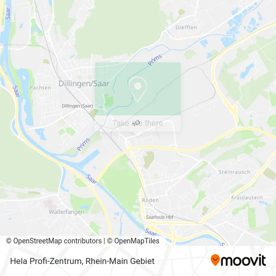 Карта Hela Profi-Zentrum