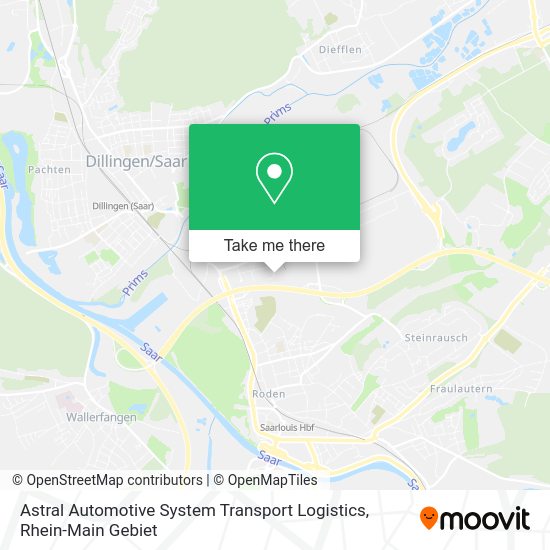 Карта Astral Automotive System Transport Logistics