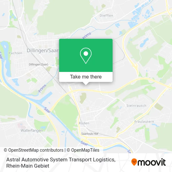 Карта Astral Automotive System Transport Logistics