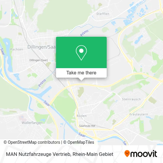 Карта MAN Nutzfahrzeuge Vertrieb