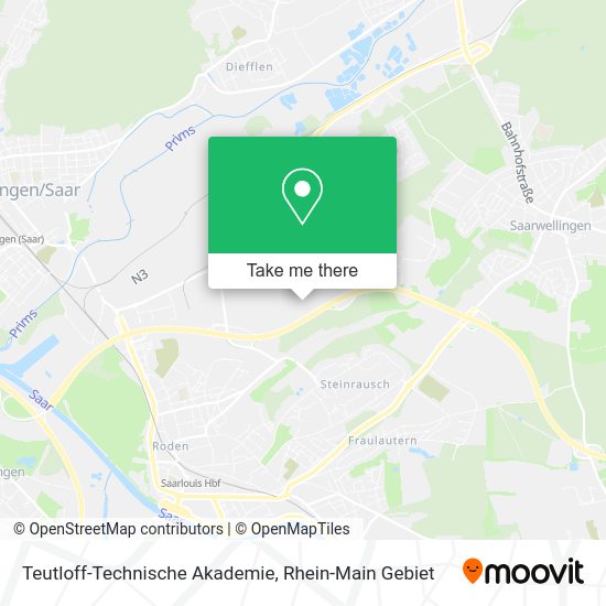 Карта Teutloff-Technische Akademie