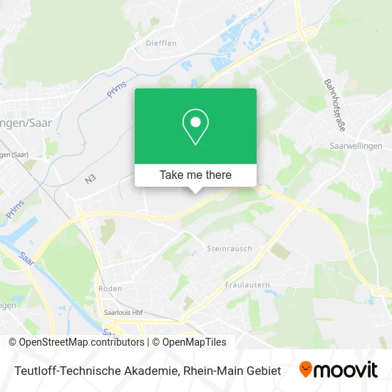 Карта Teutloff-Technische Akademie