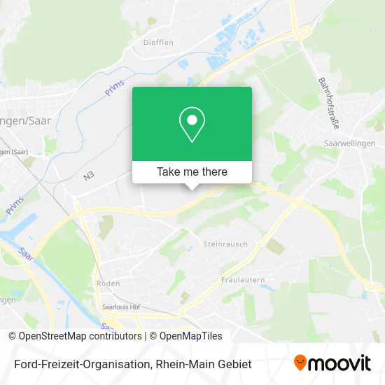 Карта Ford-Freizeit-Organisation