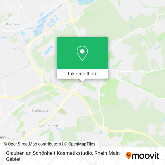 Карта Glauben an Schönheit Kosmetikstudio
