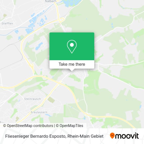 Fliesenleger Bernardo Esposto map