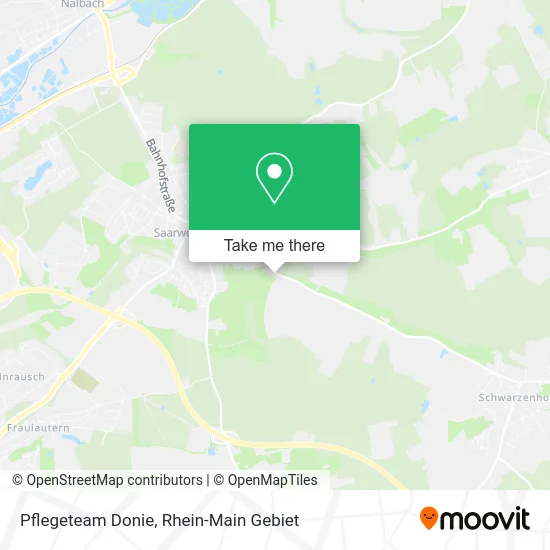 Карта Pflegeteam Donie