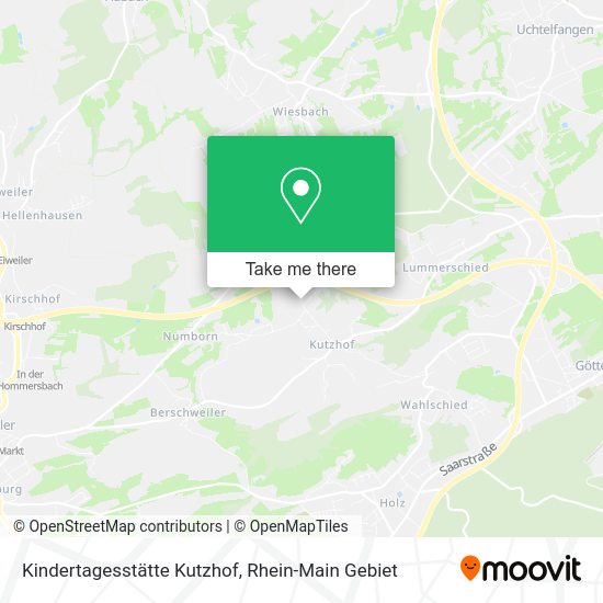 Карта Kindertagesstätte Kutzhof