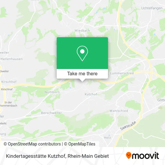 Карта Kindertagesstätte Kutzhof