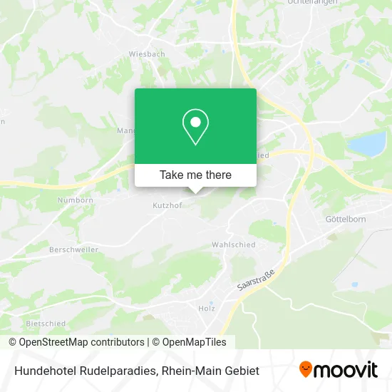 Карта Hundehotel Rudelparadies