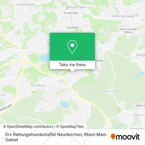 Карта Drv Rettungshundestaffel Neunkirchen
