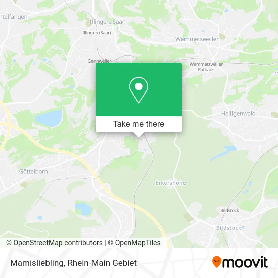Карта Mamisliebling