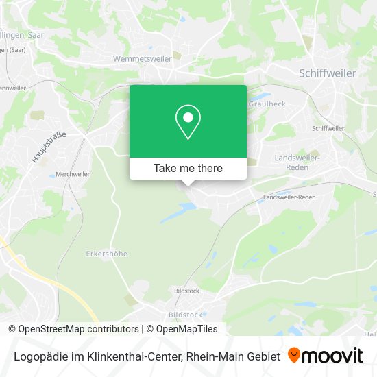 Карта Logopädie im Klinkenthal-Center