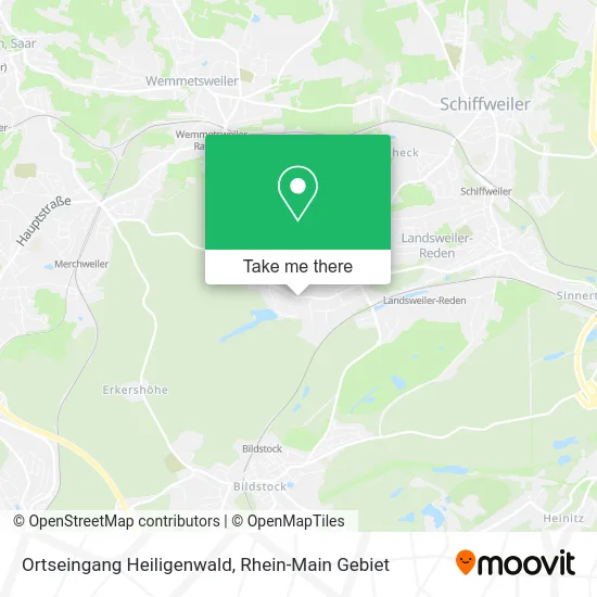 Карта Ortseingang Heiligenwald