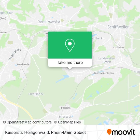 Карта Kaiserstr. Heiligenwald