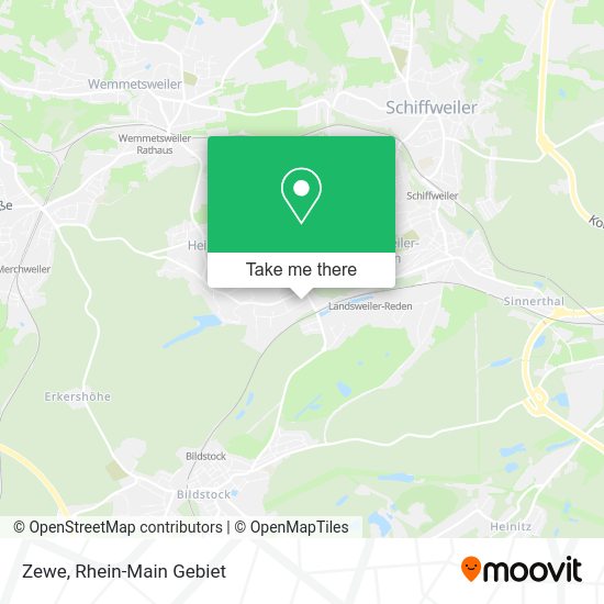 Карта Zewe