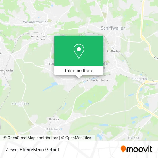 Карта Zewe