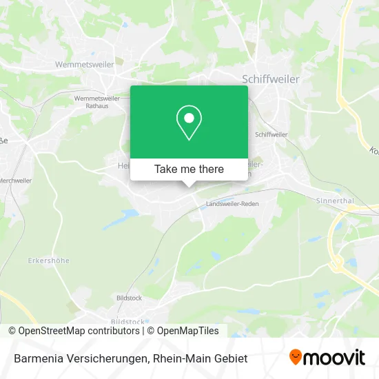 Карта Barmenia Versicherungen