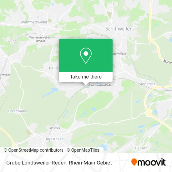 Карта Grube Landsweiler-Reden
