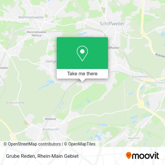 Карта Grube Reden