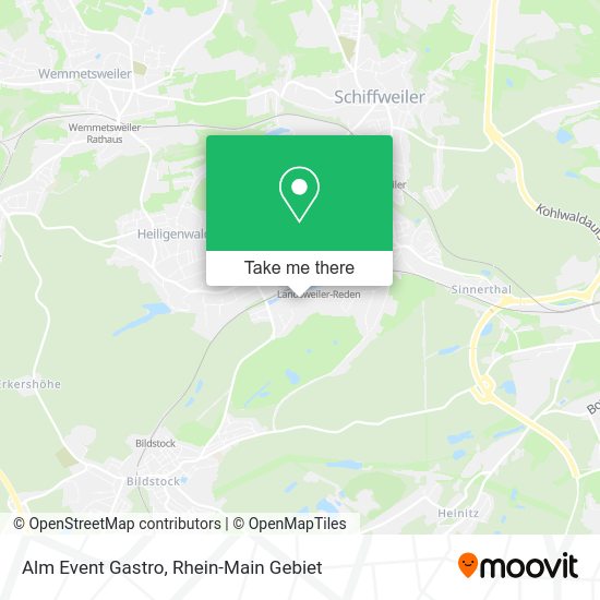 Карта Alm Event Gastro