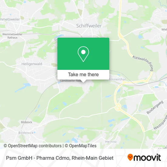 Карта Psm GmbH - Pharma Cdmo