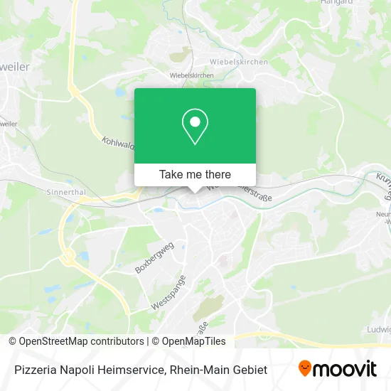 Карта Pizzeria Napoli Heimservice
