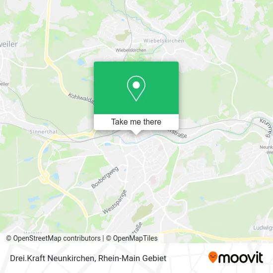 Карта Drei.Kraft Neunkirchen