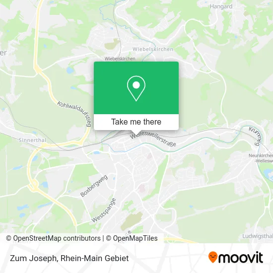 Карта Zum Joseph