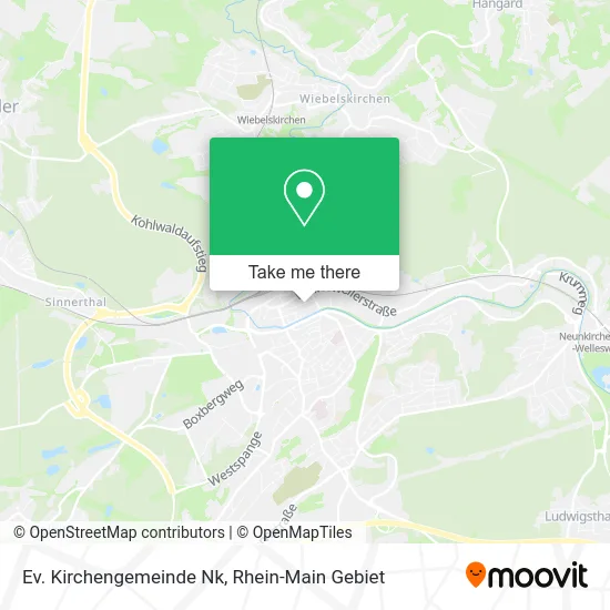 Карта Ev. Kirchengemeinde Nk