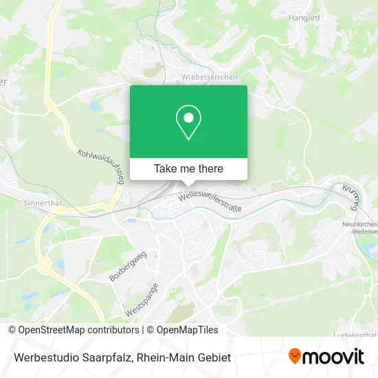 Карта Werbestudio Saarpfalz