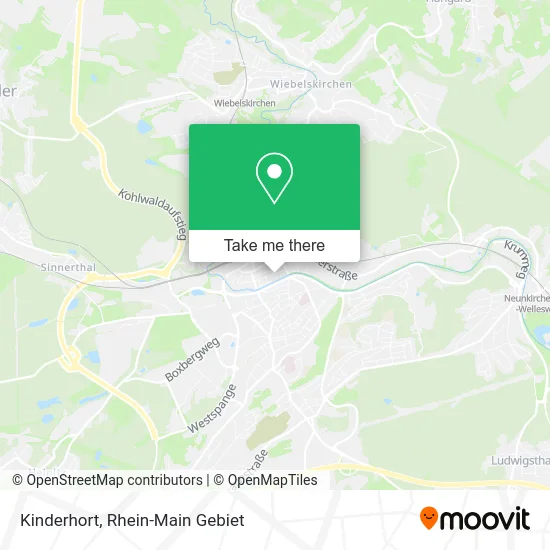 Карта Kinderhort