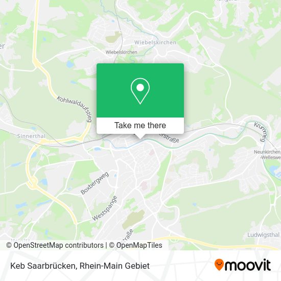 Карта Keb Saarbrücken