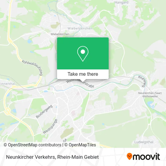 Карта Neunkircher Verkehrs