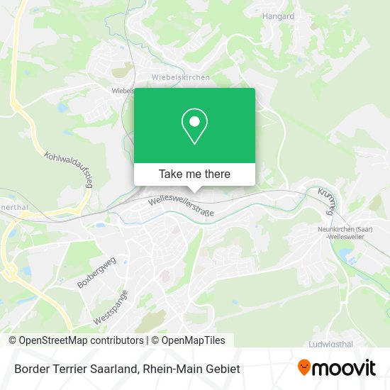 Карта Border Terrier Saarland