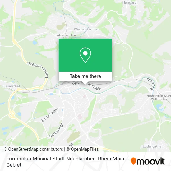Карта Förderclub Musical Stadt Neunkirchen