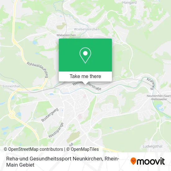 Карта Reha-und Gesundheitssport Neunkirchen