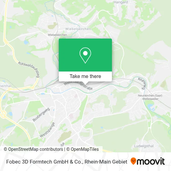 Fobec 3D Formtech GmbH & Co. map