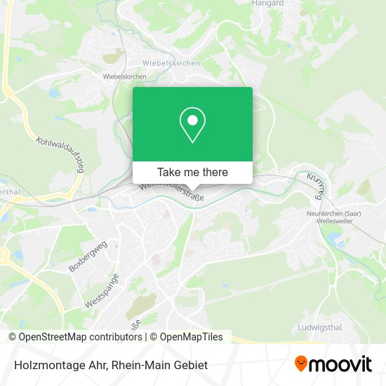 Карта Holzmontage Ahr
