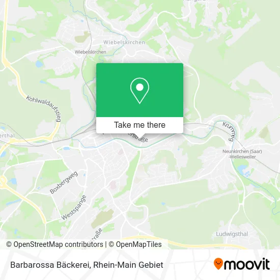 Карта Barbarossa Bäckerei