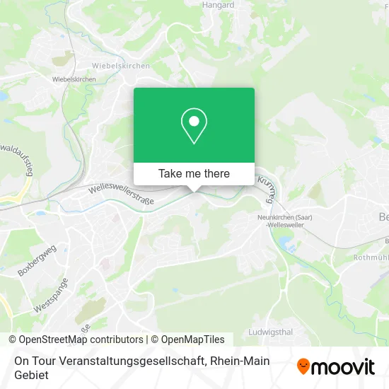 Карта On Tour Veranstaltungsgesellschaft