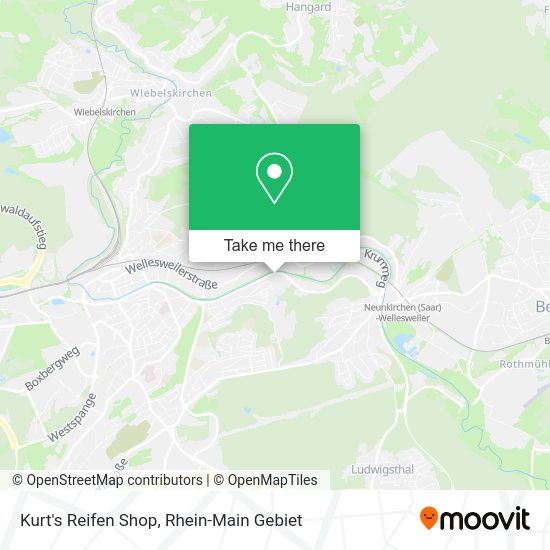Карта Kurt's Reifen Shop