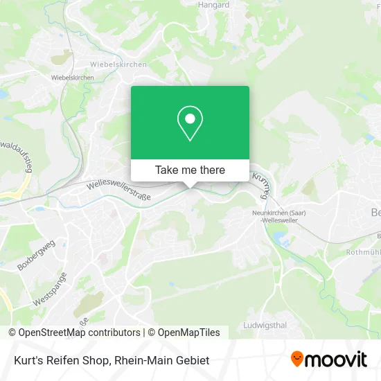 Карта Kurt's Reifen Shop