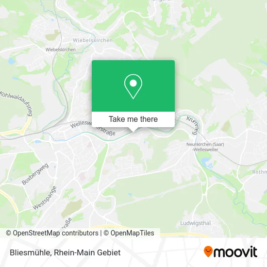Карта Bliesmühle