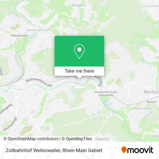 Карта Zollbahnhof Wellesweiler